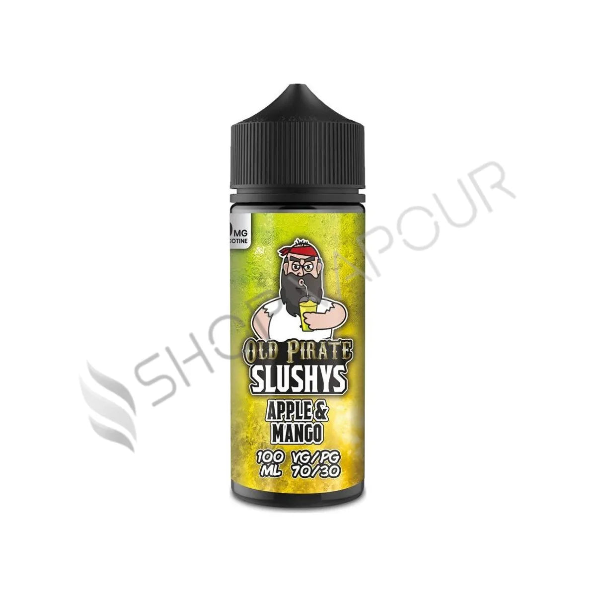 Apple & Mango 100ml Shortfill E-Liquid by Old Pirate Slushys