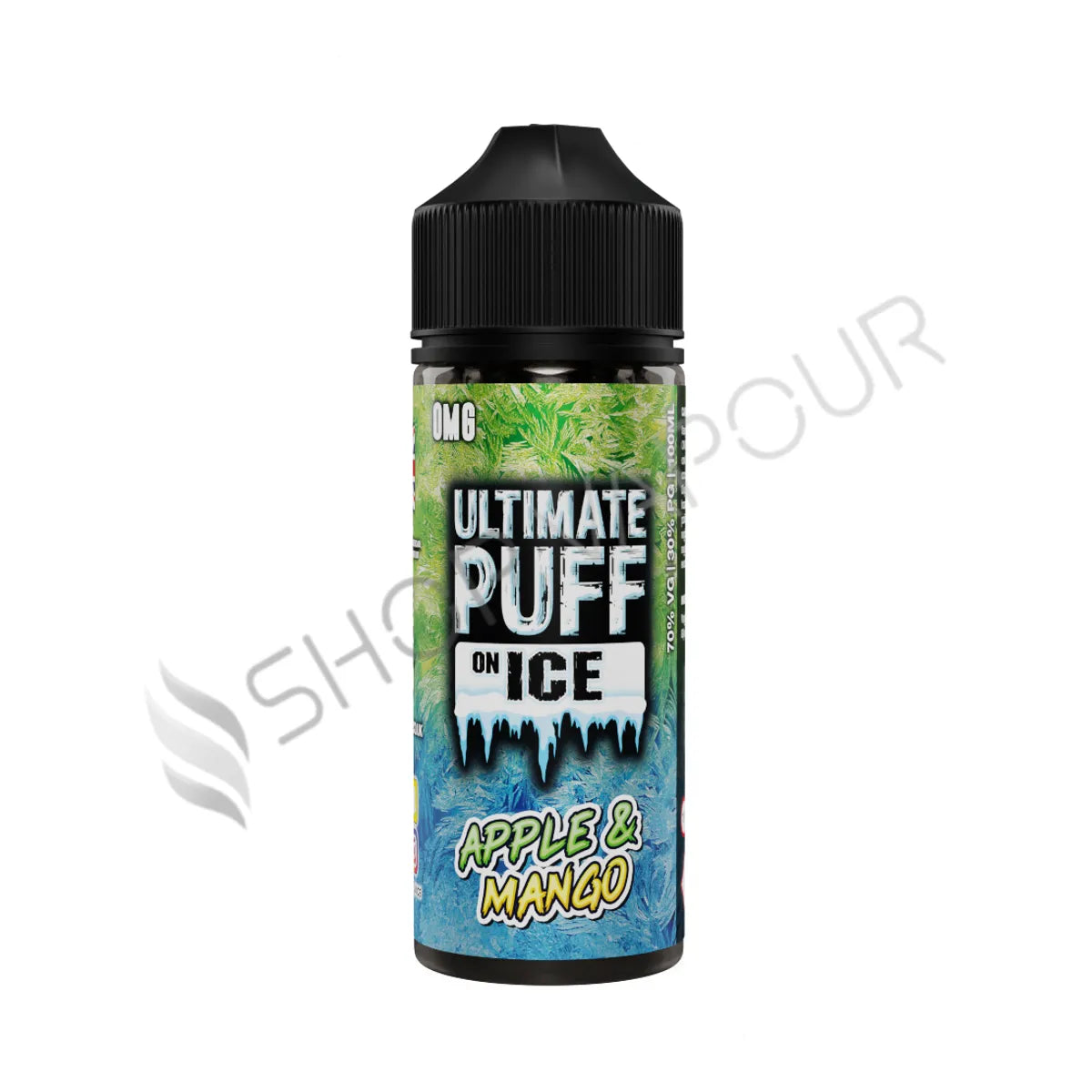 Apple & Mango 100ml Shortfill E-Liquid by Ultimate Puff On Ice