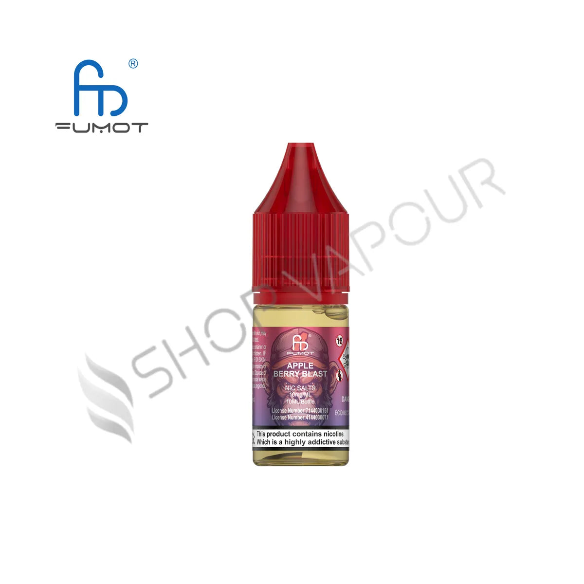 Apple Berry Blast Nic Salt E-Liquid by RandM 7000