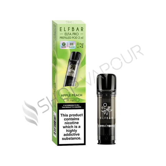 Apple Peach Elfa Pro Prefilled Pods by Elf Bar