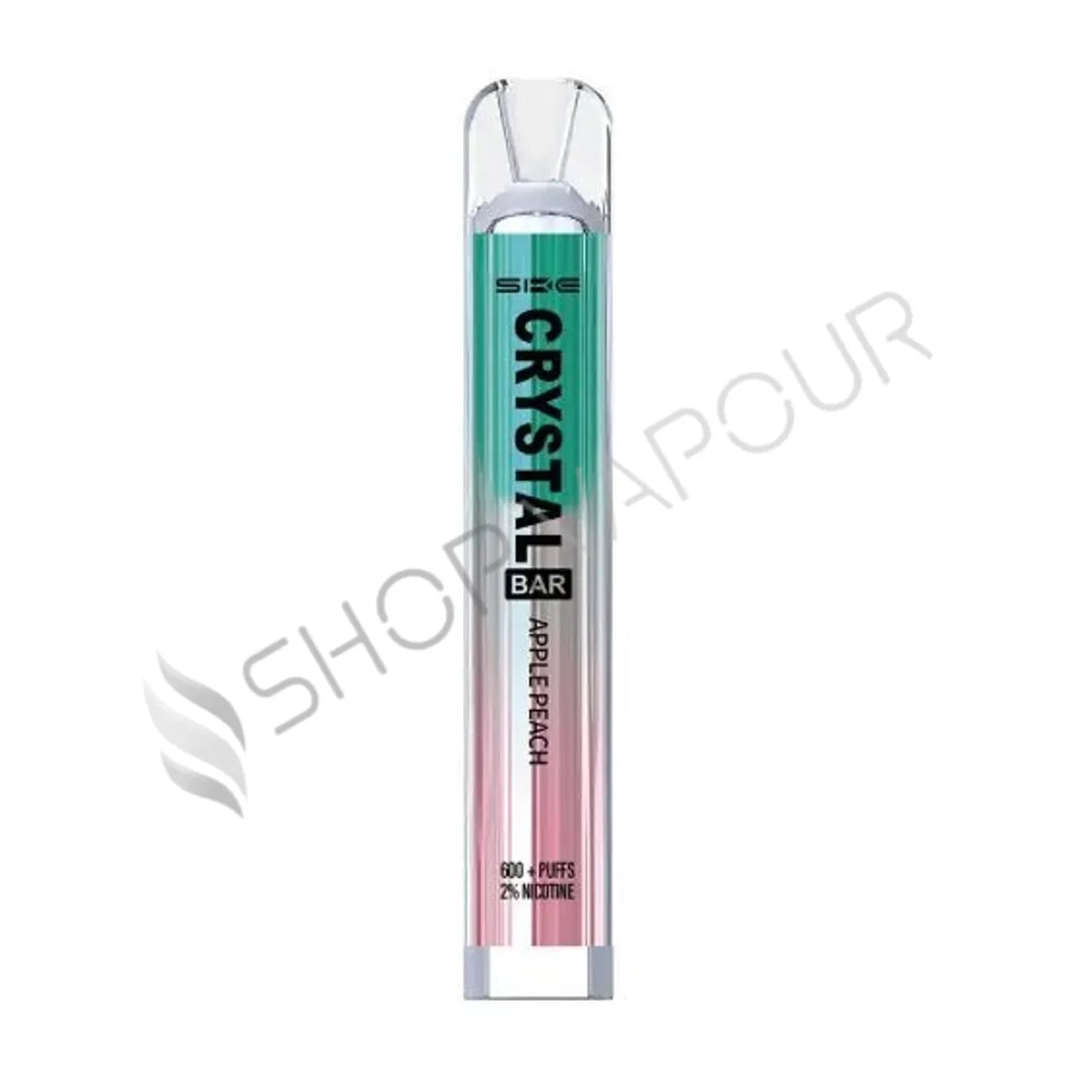 Apple Peach SKE Crystal Bar 600 Disposable Vape