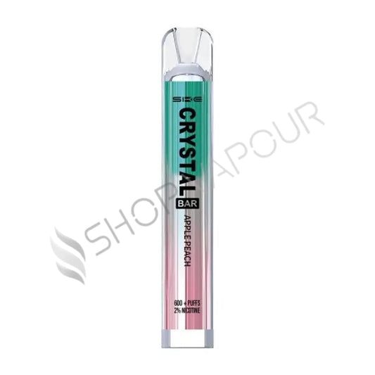 Apple Peach SKE Crystal Bar 600 Disposable Vape