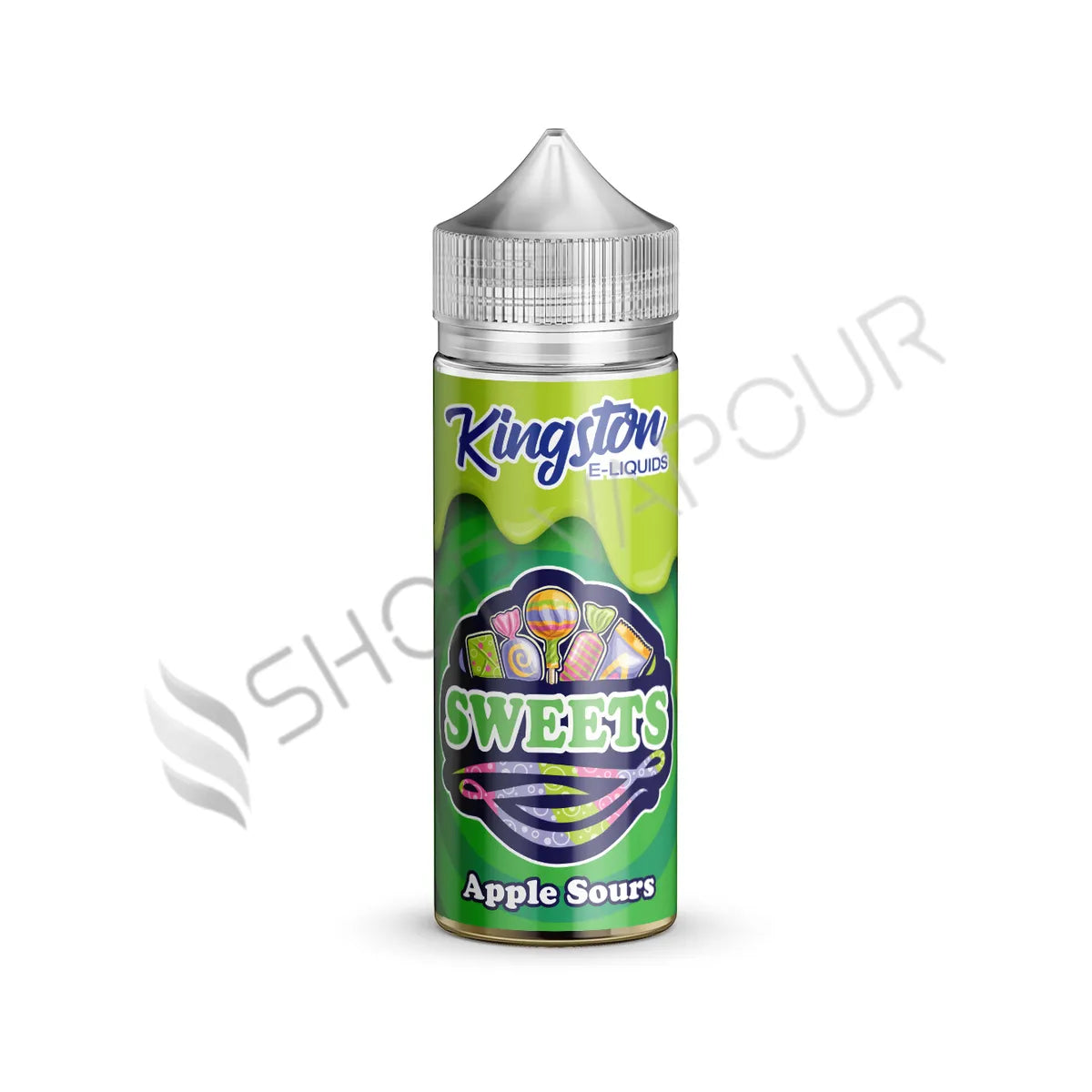 Apple Sours 100ml Shortfill E-Liquid by Kingston Sweets