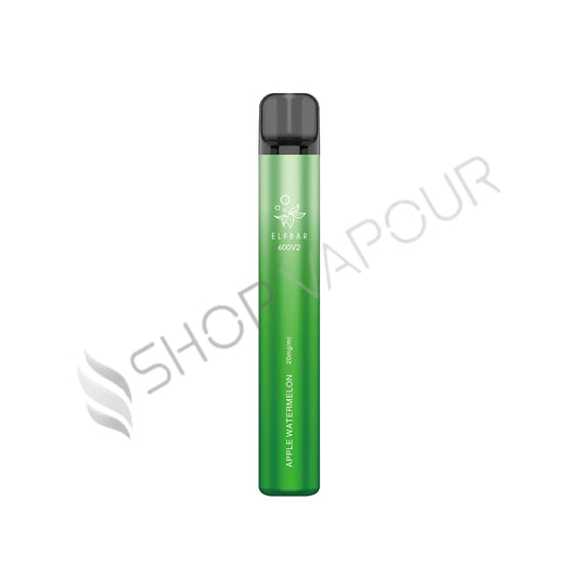 Apple Watermelon Elf Bar 600 V2 Disposable Vape