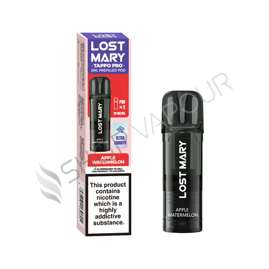 Apple Watermelon Tappo Pro Prefilled Pods by Lost Mary