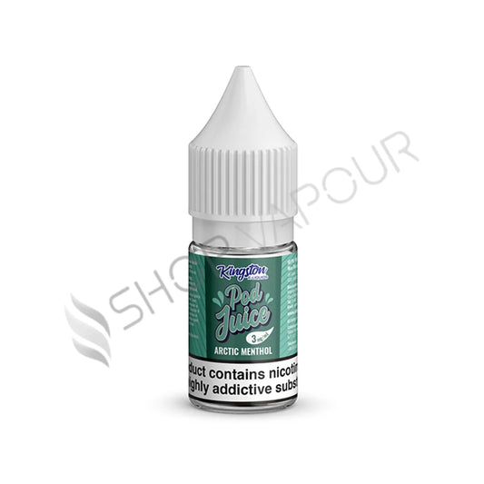 Arctic Menthol 10ml E-Liquid by Kingston Pod Juice