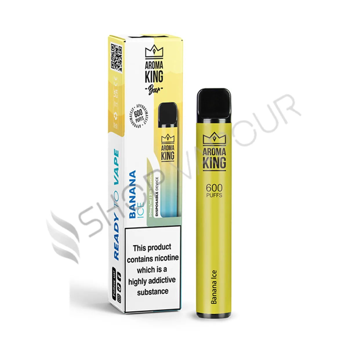Aroma King 600 Disposable Vape - Banana Ice