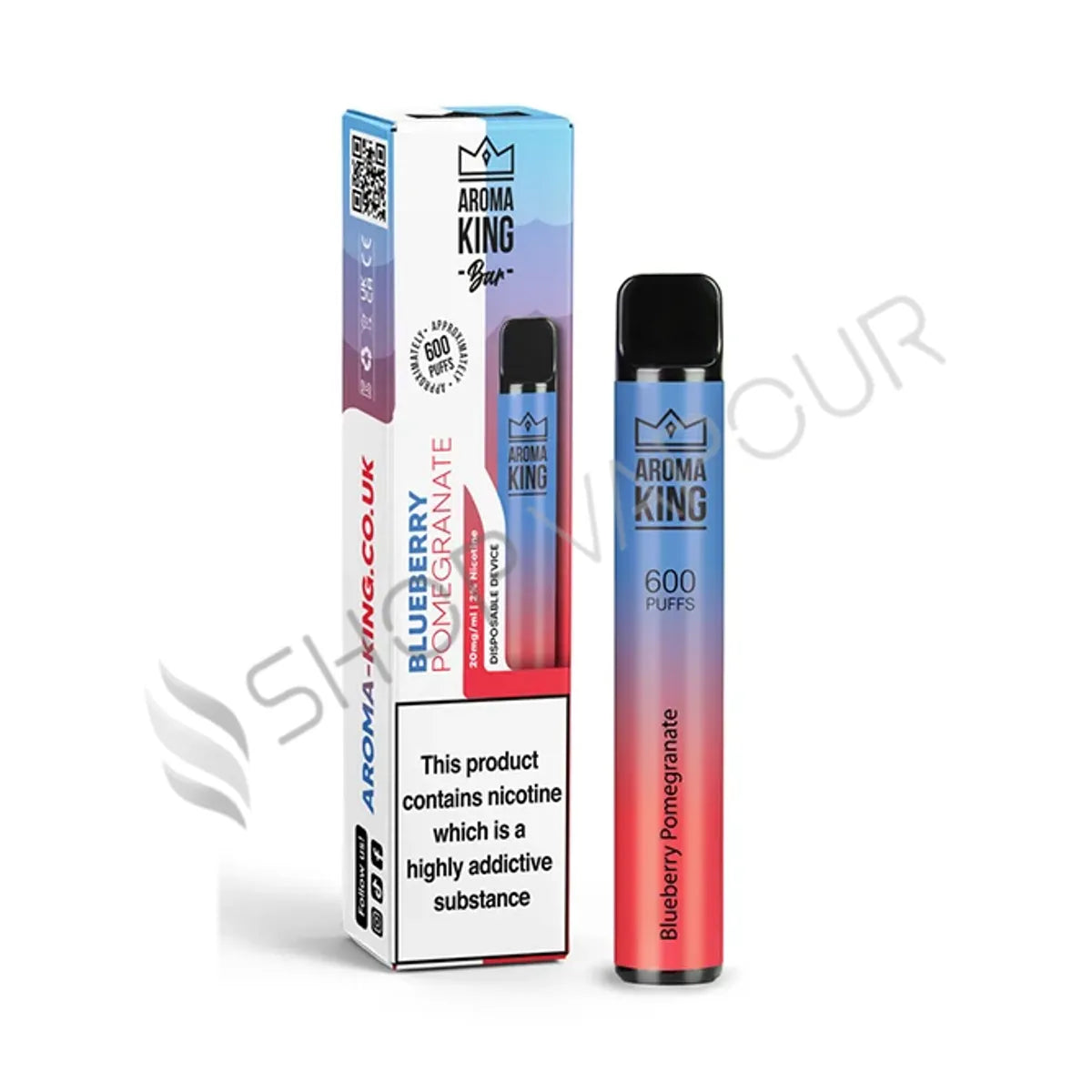 Aroma King 600 Disposable Vape - Blueberry Pomegranate