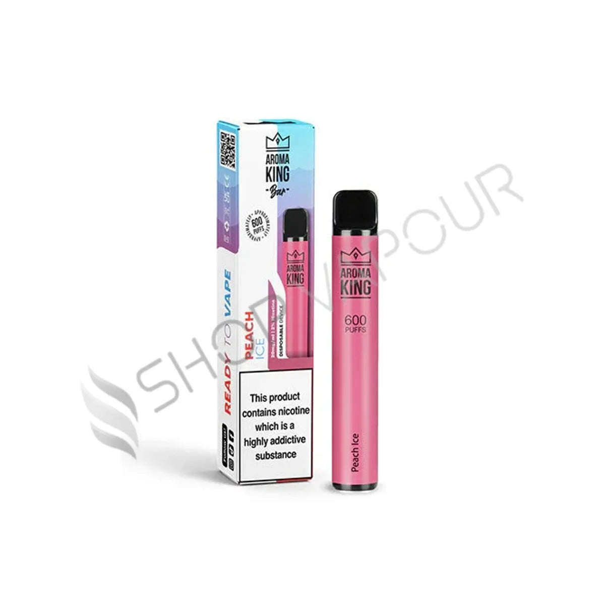 Aroma King 600 Disposable Vape - Peach Ice