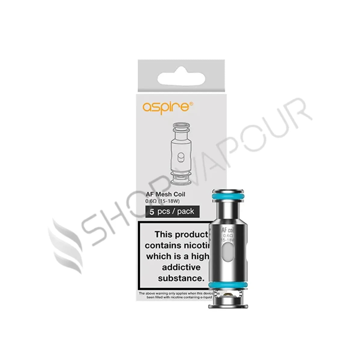 Aspire Flexus AF Replacement Coils - 0.6 Ohm