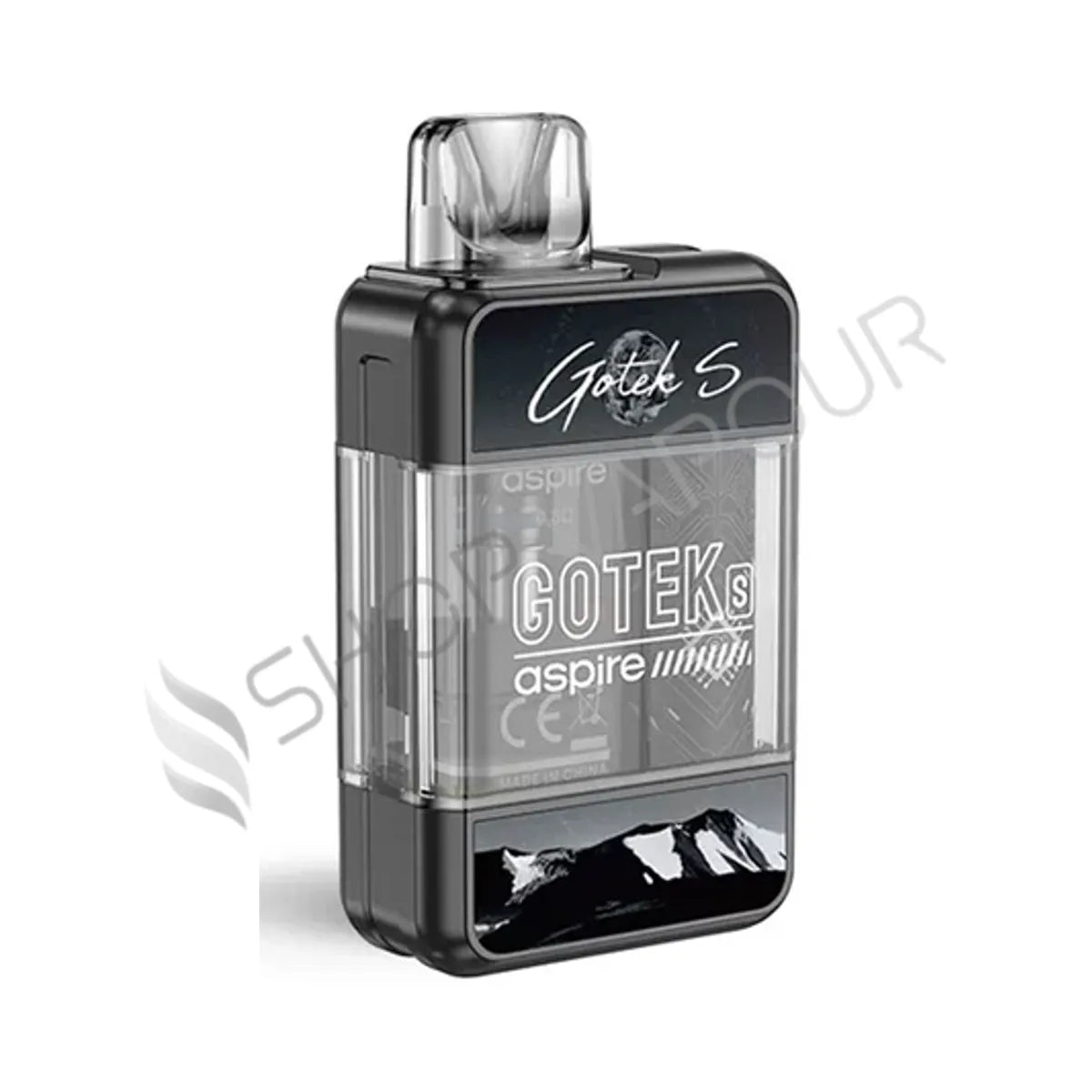 Aspire Gotek S Vape Kit - Midnight Black