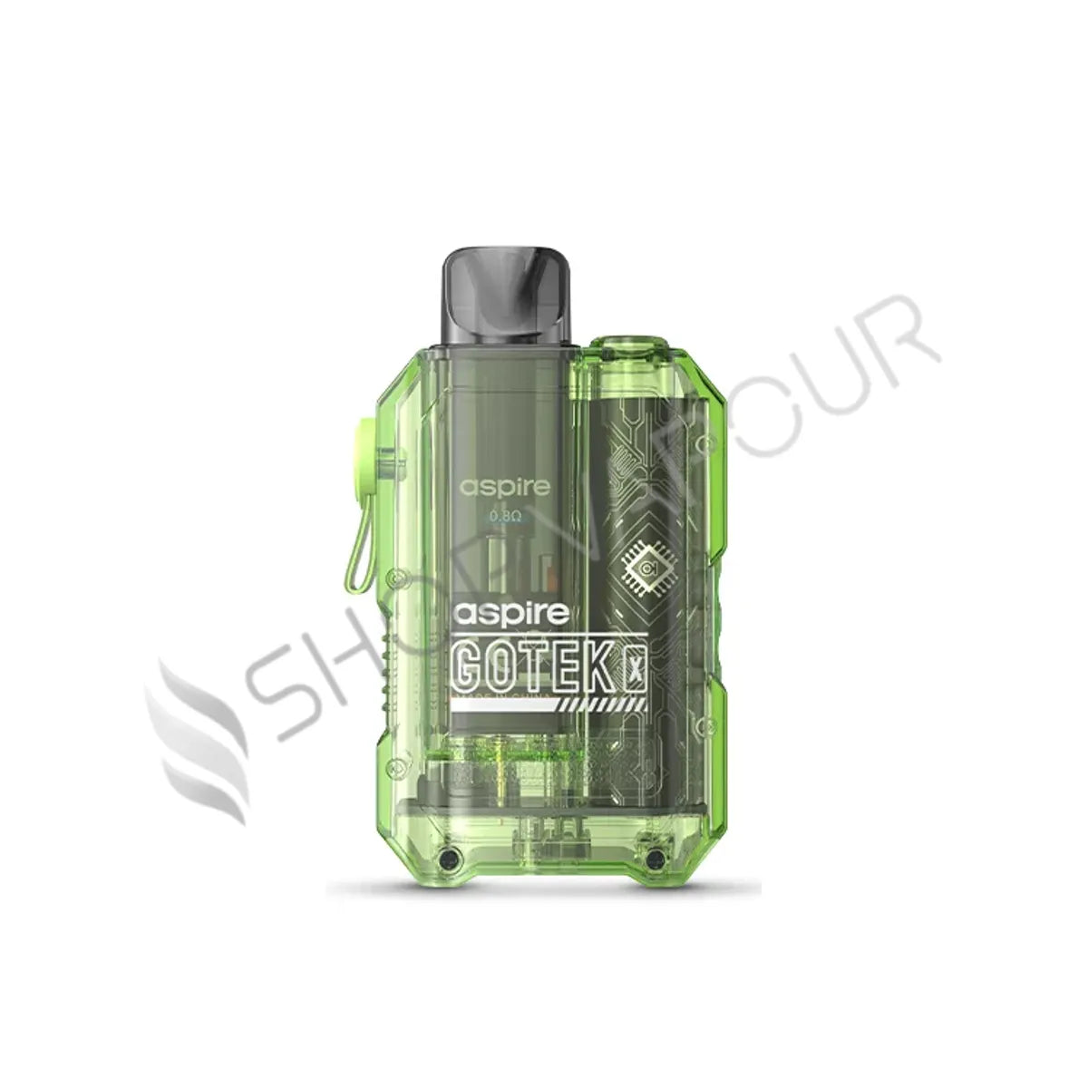 Aspire Gotek X Pod Vape Kit - Transparent Green