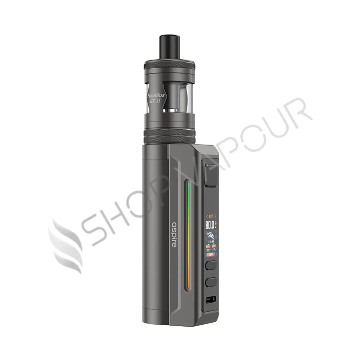 Aspire Zelos X80 Vape Kit - Gunmetal