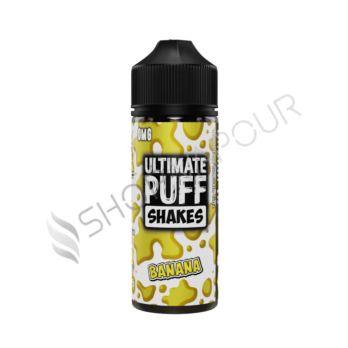 Banana 100ml Shortfill E-Liquid  by Ultimate Puff Shakes