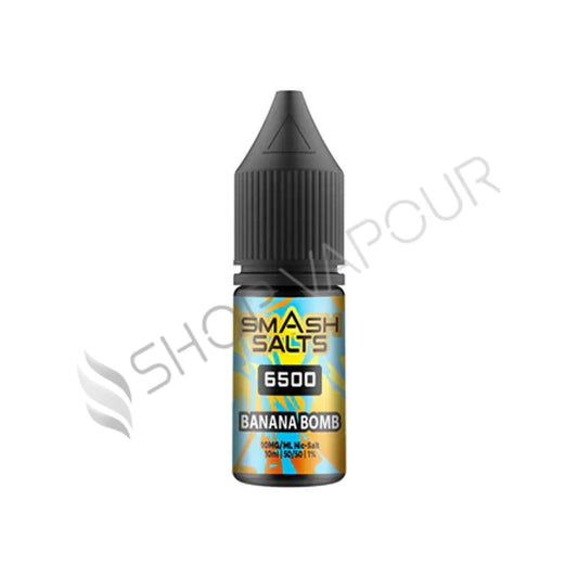 Banana Bomb Nic Salt E-Liquid by Smash Salts 6500