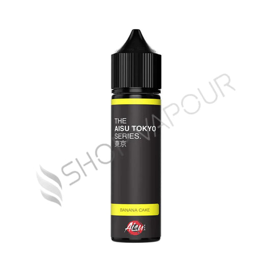 Banana Cake 50ml Shortfill E-Liquid by Aisu Tokyo