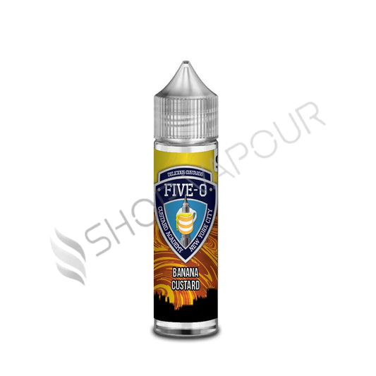 Banana Custard 50ml Shortfill E-Liquid by Five-O
