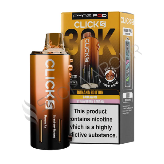 Banana Edition Click S 30K Prefilled Pod & Refill by Pyne Pod