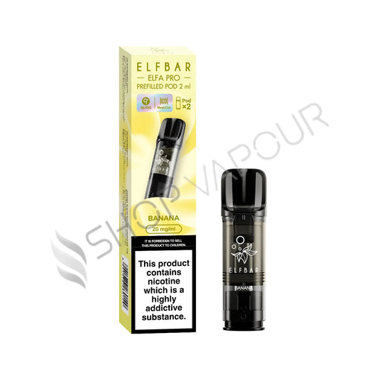 Banana Elfa Pro Prefilled Pods by Elf Bar