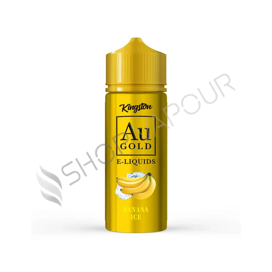 Banana Ice 100ml Shortfill E-Liquid by Kingston Au Gold