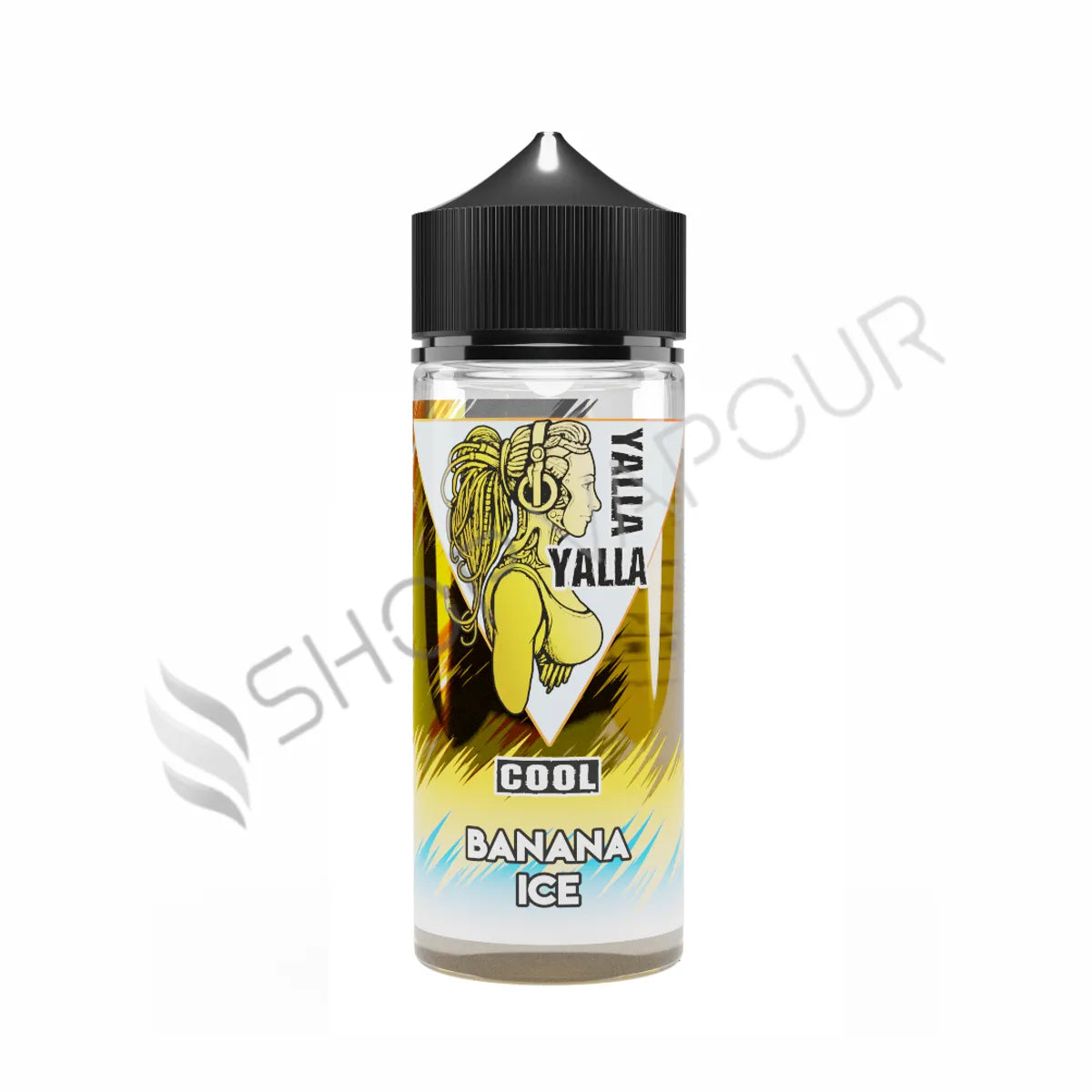 Banana Ice 100ml Shortfill E-Liquid by Yalla Yalla Cool