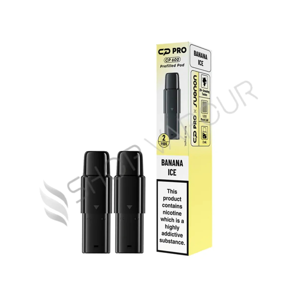 Banana Ice CP 600 Prefilled Pods by Crystal Pro