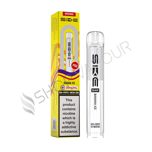 Banane Ice Crystal 600 Prefilled Pods by SKE