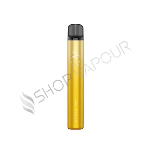 Banana Ice Elf Bar 600 V2 Disposable Vape