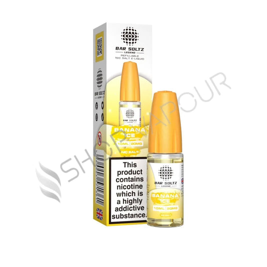 Banana Ice Nic Salt E-Liquid by Bar Soltz Legend