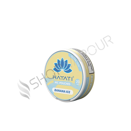 Banana Ice Nicotine Pouches by Hayati