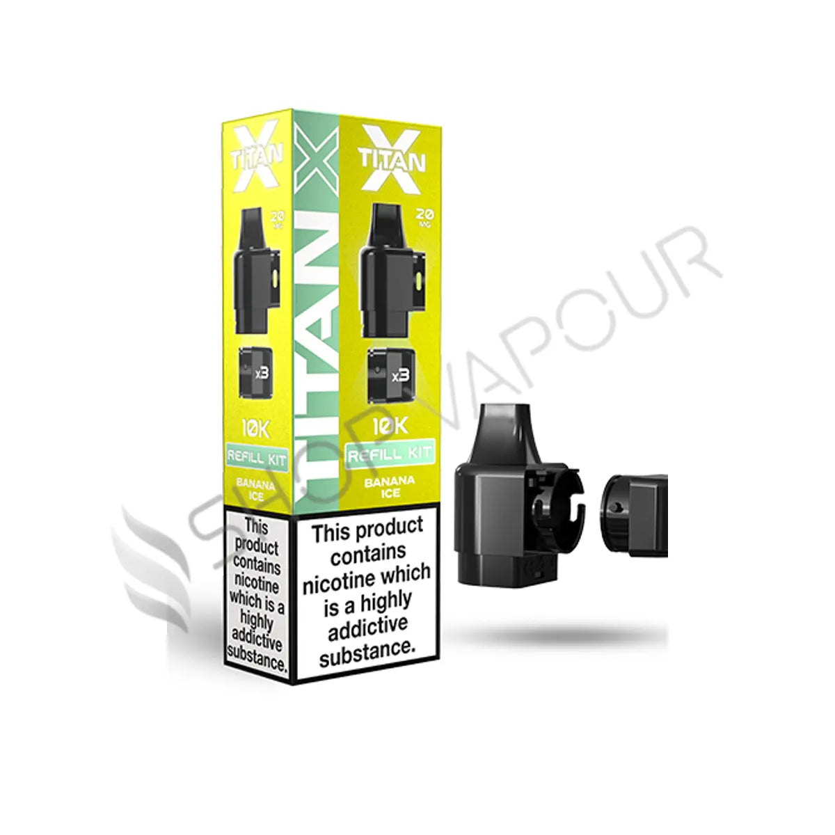 Banana Ice Titan X Refill Pack by Titan