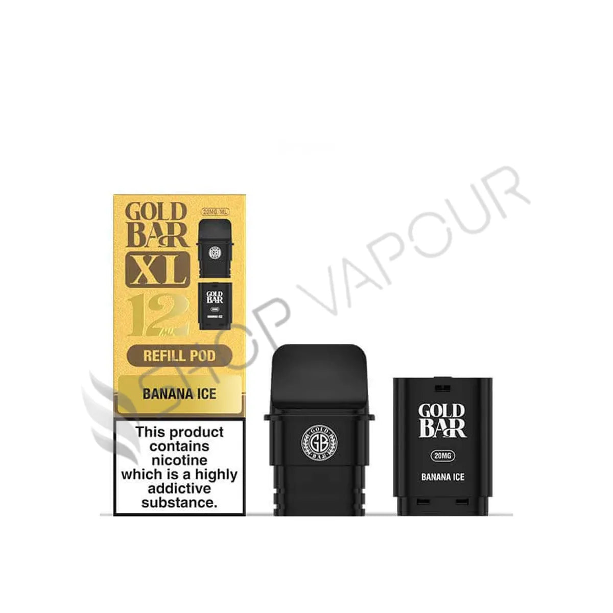 Banana Ice XL Prefilled Pod & Refill by Gold Bar