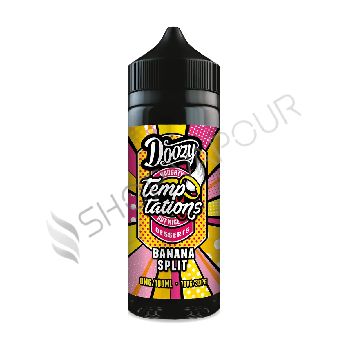 Banana Split 100ml Shortfill E-Liquid by Doozy Temptations