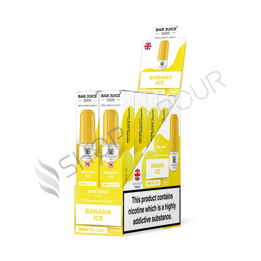 Bar Juice 5000 Nic Salt E-Liquid 5mg - Box of 10