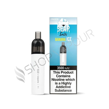Bear Aspire R1 Disposable 3500 Puff Kit - Banana Ice
