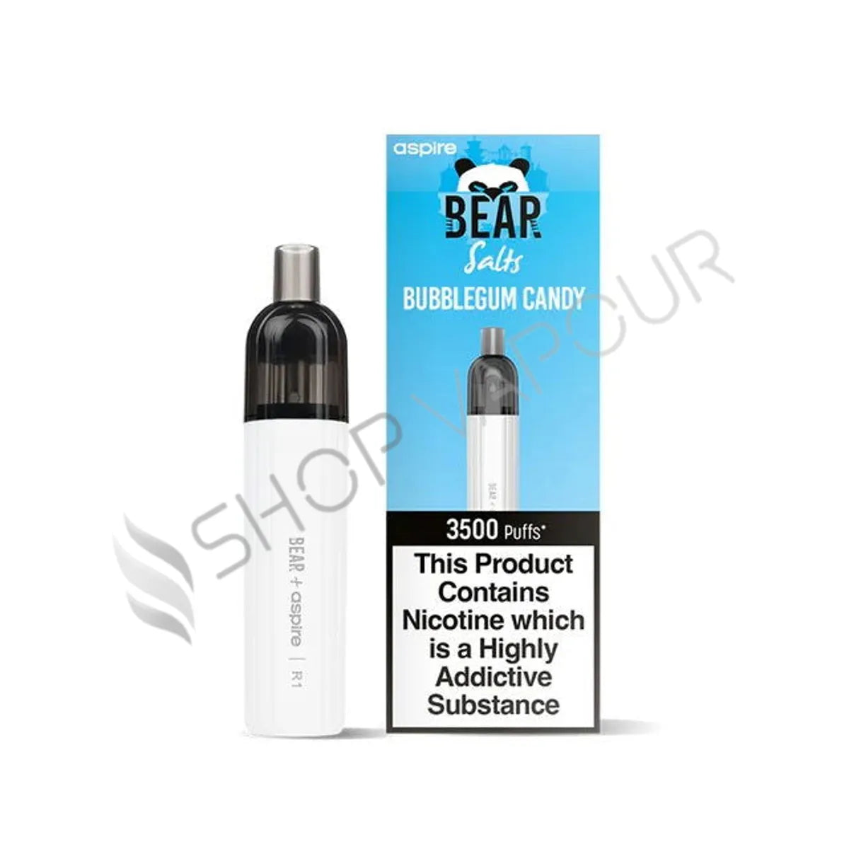 Bear Aspire R1 Disposable 3500 Puff Kit - Bubblegum Candy