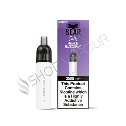 Bear Aspire R1 Disposable 3500 Puff Kit - Grape & Blackcurrant
