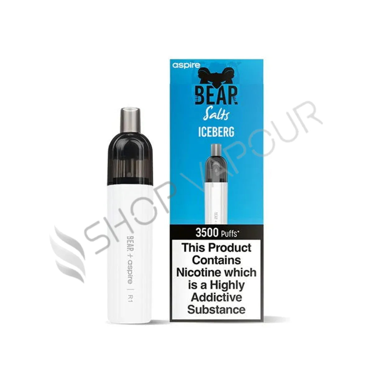 Bear Aspire R1 Disposable 3500 Puff Kit - Iceberg