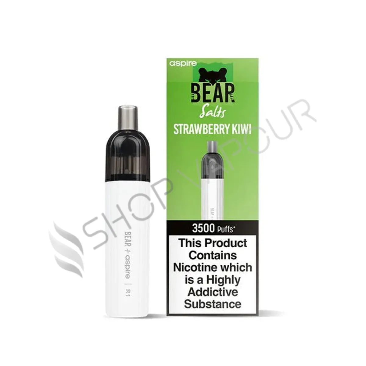 Bear Aspire R1 Disposable 3500 Puff Kit - Strawberry Kiwi