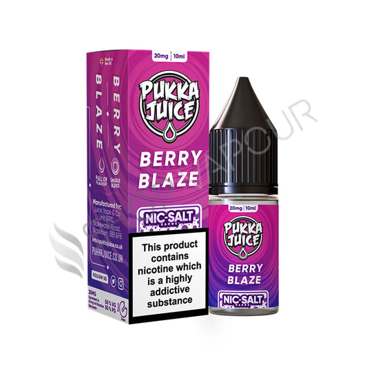 Berry Blaze Nic Salt E-Liquid by Pukka Juice
