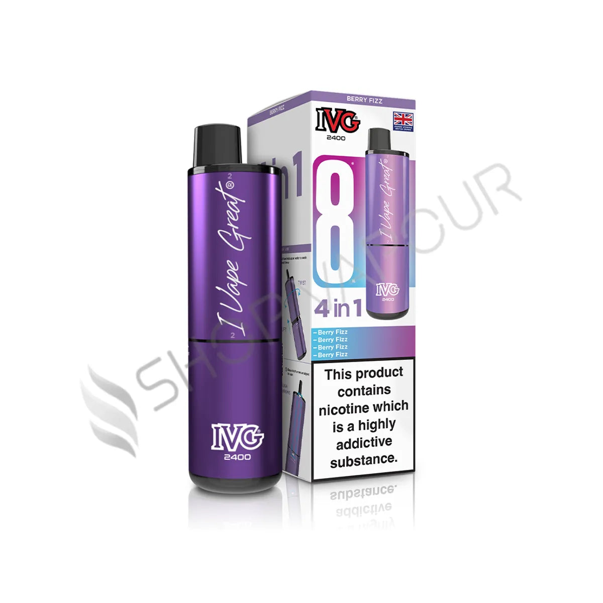 Berry Fizz IVG 2400 Prefilled Pod Kit