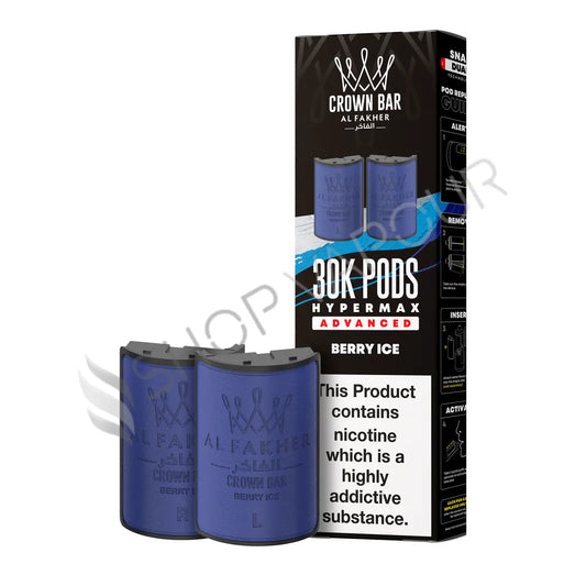 Berry Ice 30K Hypermax Prefilled Pod & Refill by Al Fakher