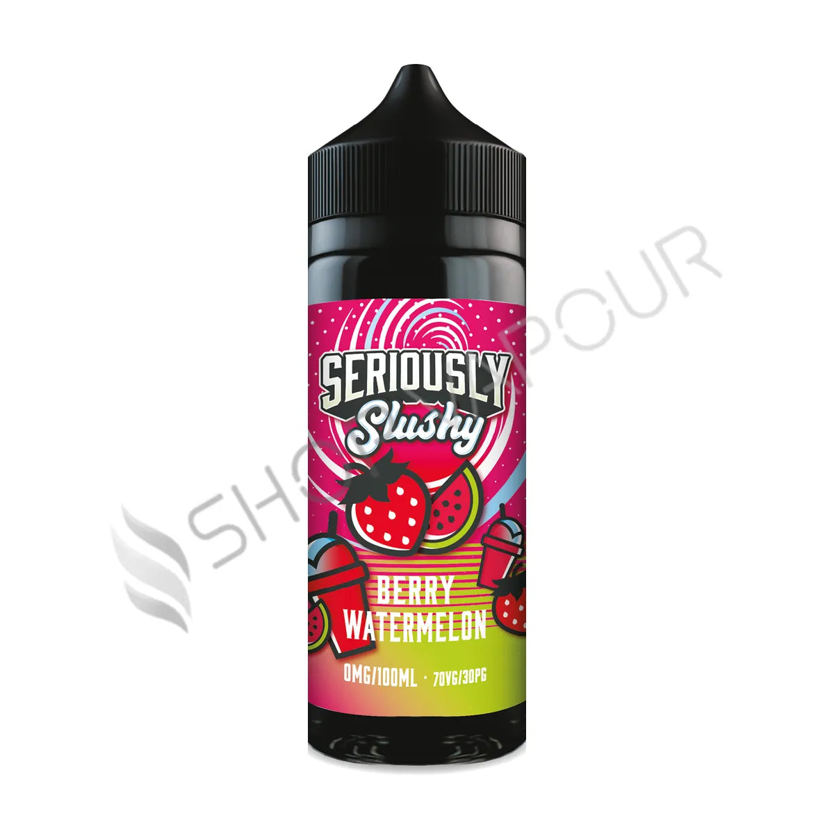 Berry Watermelon 100ml Shortfill E-Liquid by Seriously Slushy