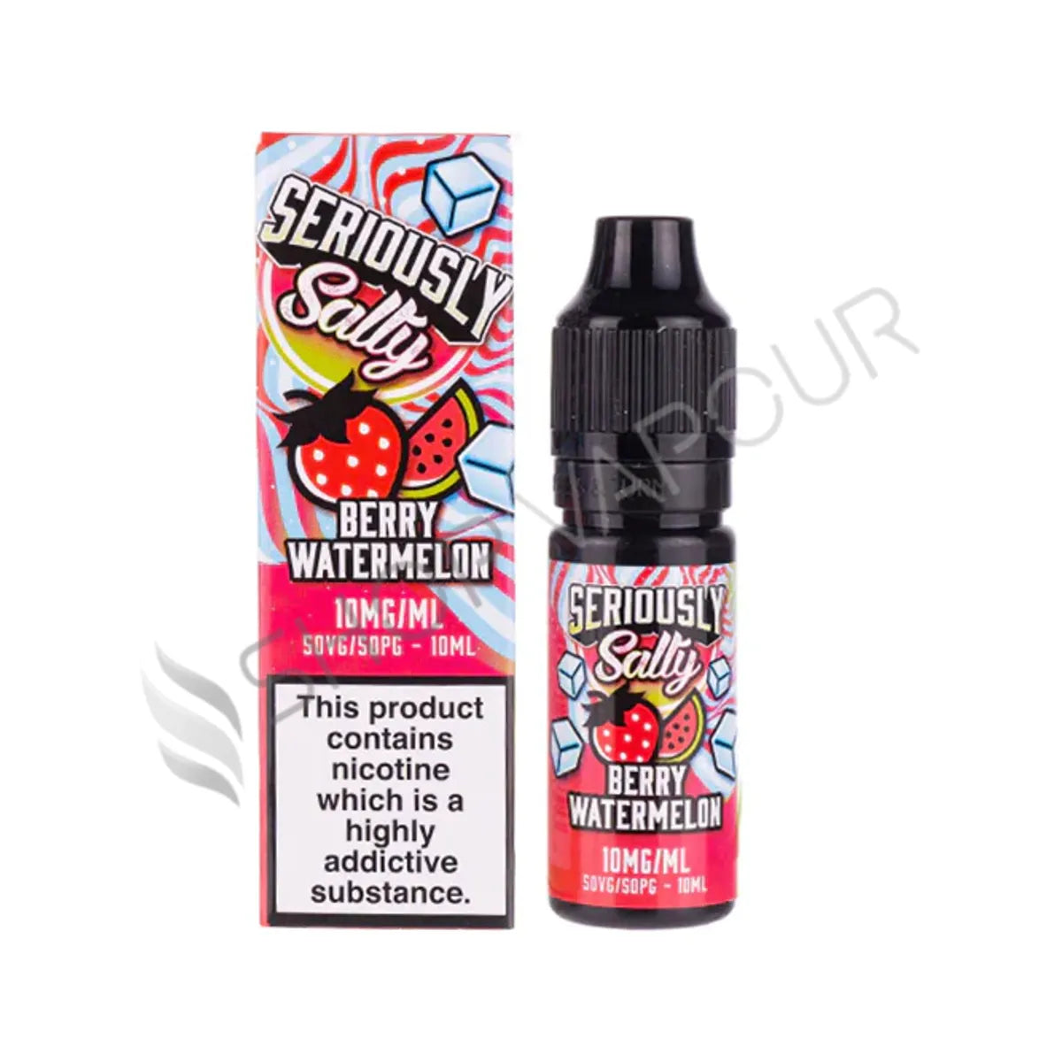 Berry Watermelon Nic Salt E-liquid by Seriously Salty