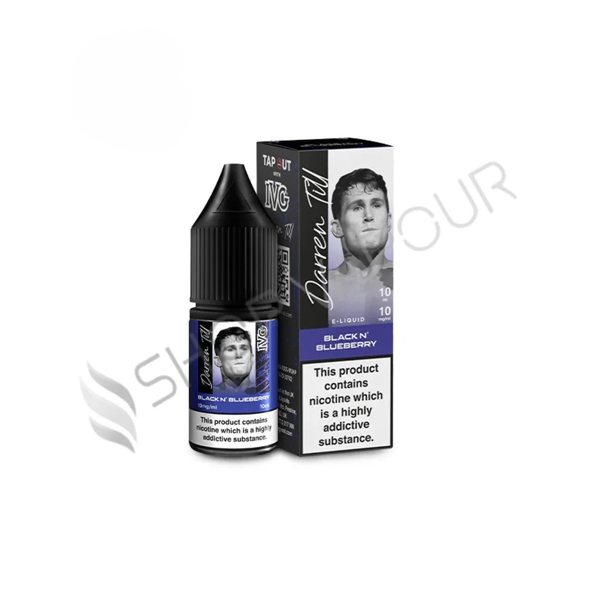 Black & Blueberry Nic Salt E-Liquid by IVG Darren Till