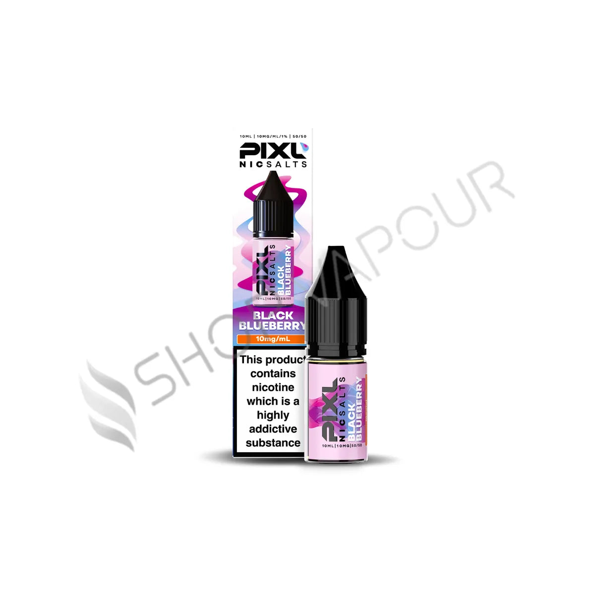 Black Blueberry Nic Salt E-Liquid by Pixl