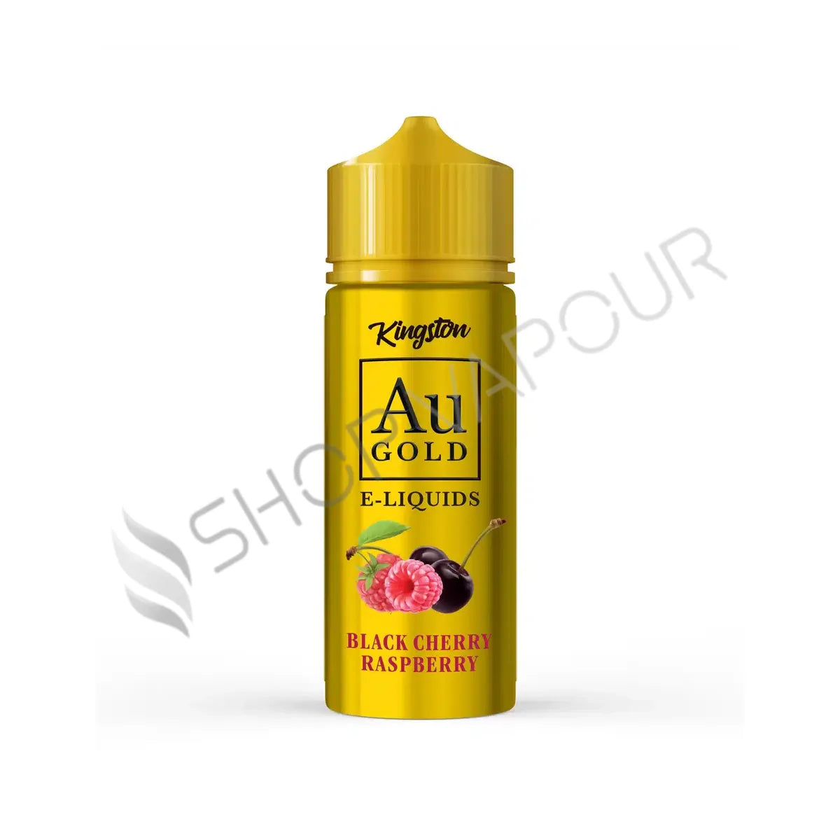 Black Cherry Raspberry 100ml Shortfill E-Liquid by Kingston Au Gold