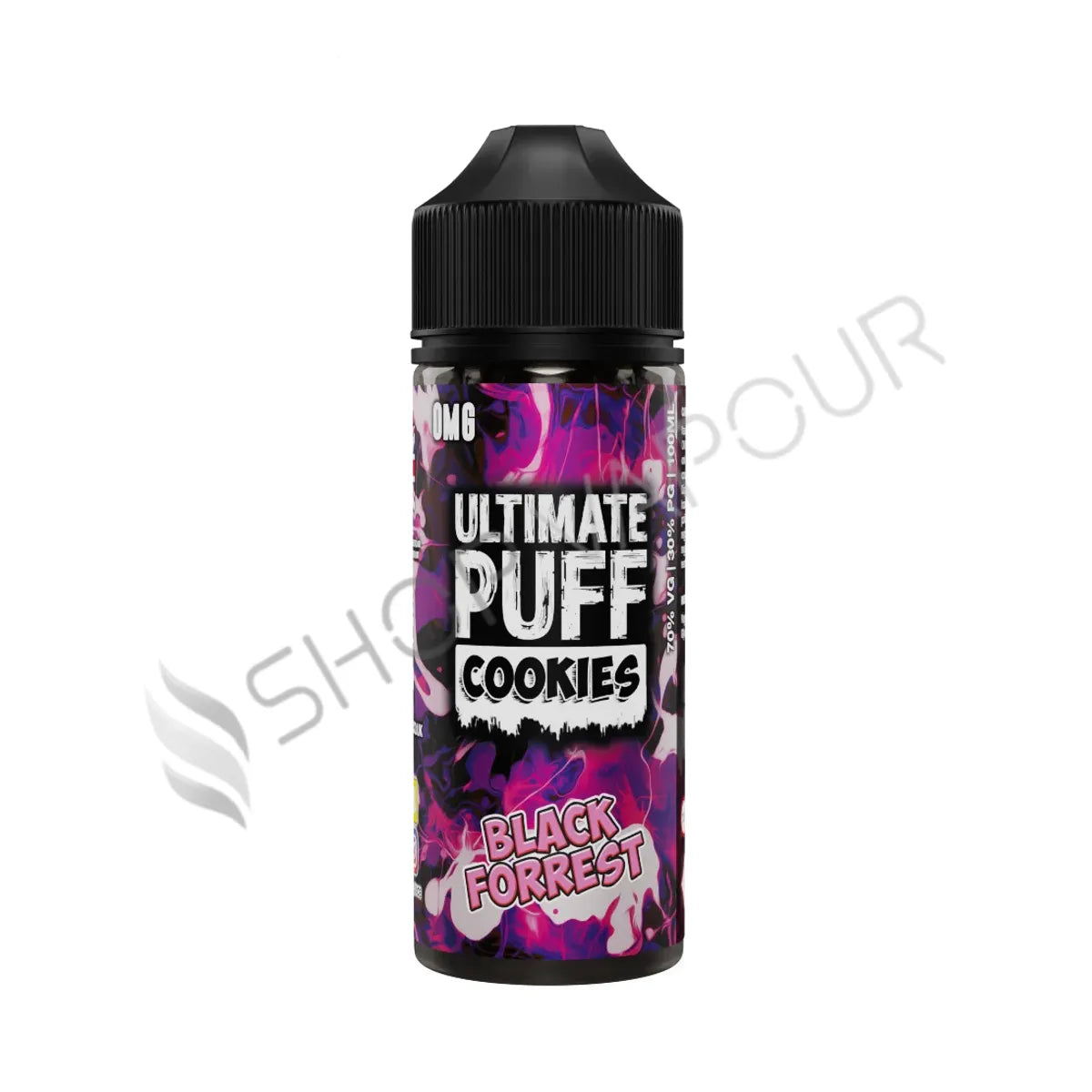 Black Forest 100ml Shortfill E Liquid by Ultimate Puff Cookies