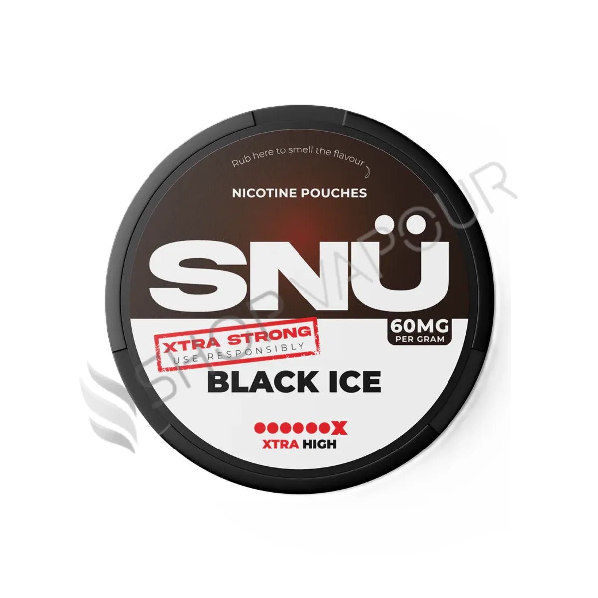 Black Ice Nicotine Pouches by SNU