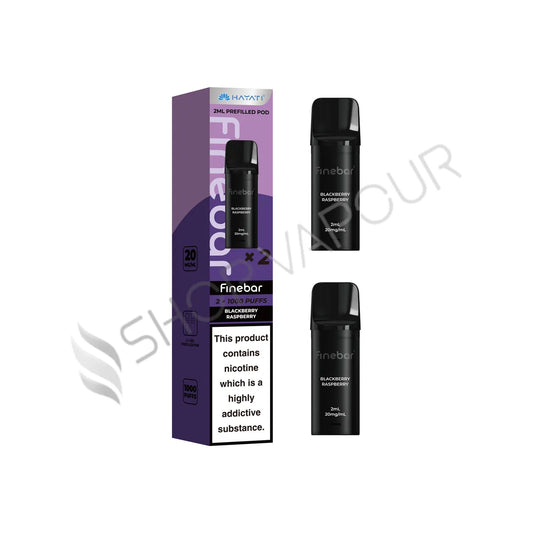 Blackberry Raspberry Finebar Prefilled Pods by Hayati